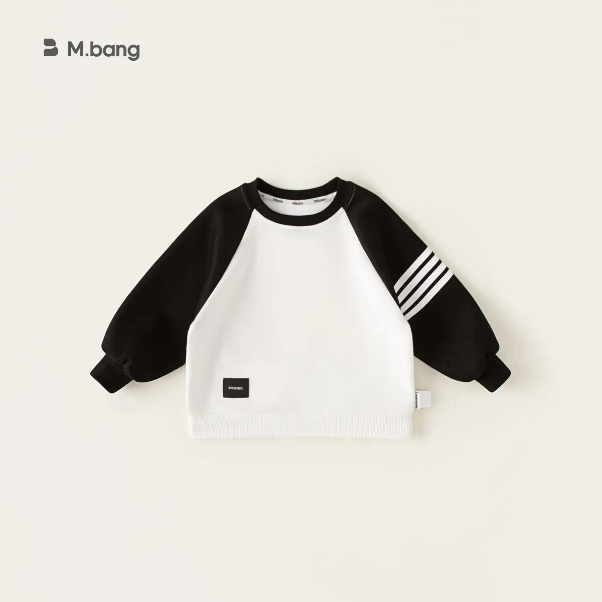Children's Color Block Raglan Sleeve T-Shirt Set