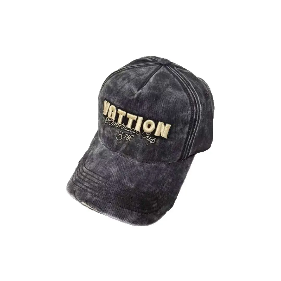 Women Grey Embroidered Baseball Cap VOTTION - Image 12