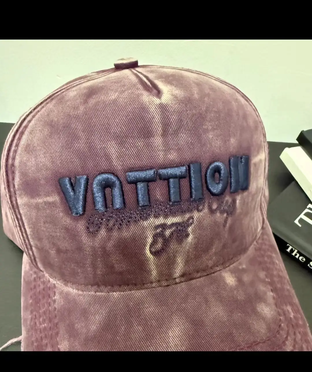 Women Grey Embroidered Baseball Cap VOTTION — feature 11