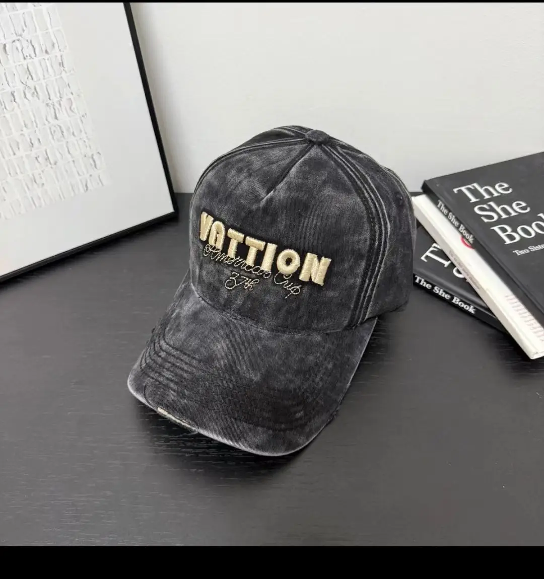 Women Grey Embroidered Baseball Cap VOTTION — feature 3