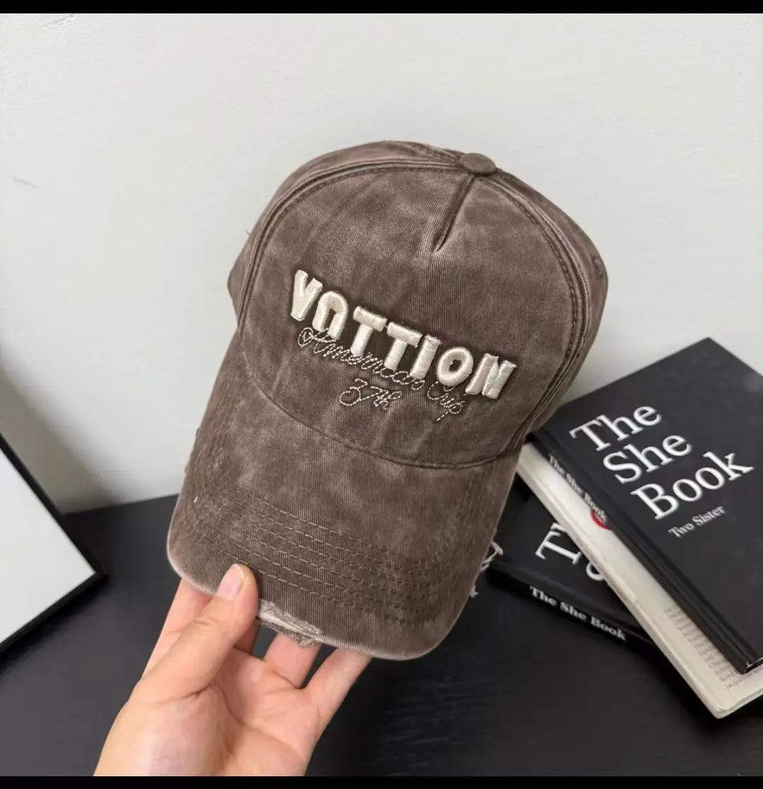 Women Grey Embroidered Baseball Cap VOTTION — feature 8