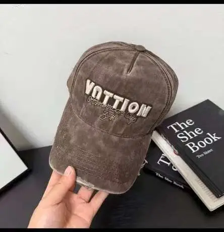 Women Grey Embroidered Baseball Cap VOTTION - Image 7