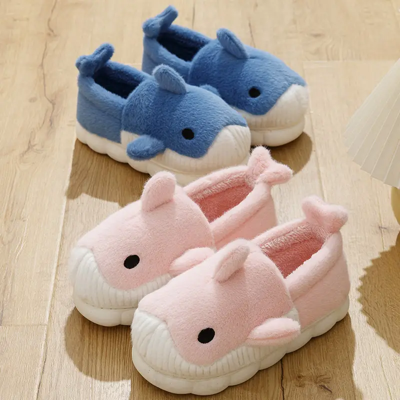 New Winter Cute Fox Slippers for Kids Women - Image 4