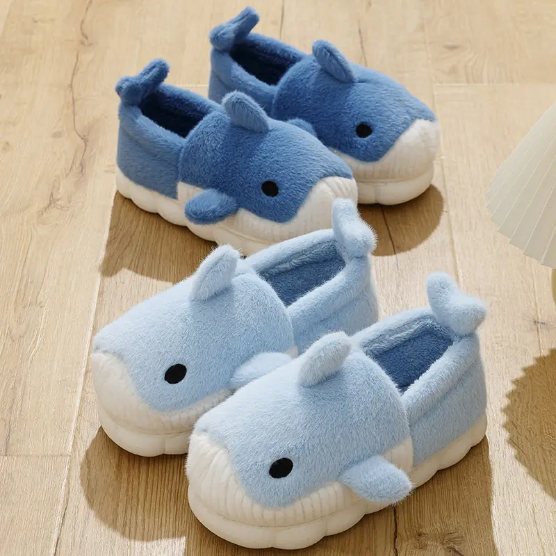 New Winter Cute Fox Slippers for Kids Women - Image 5