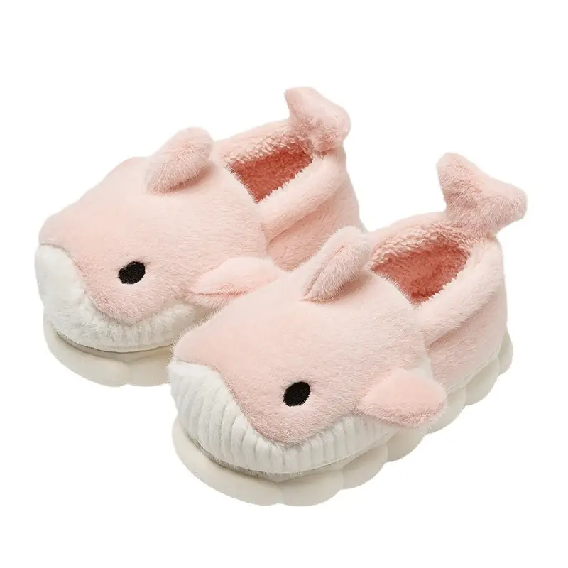 New Winter Cute Fox Slippers for Kids Women - Image 8