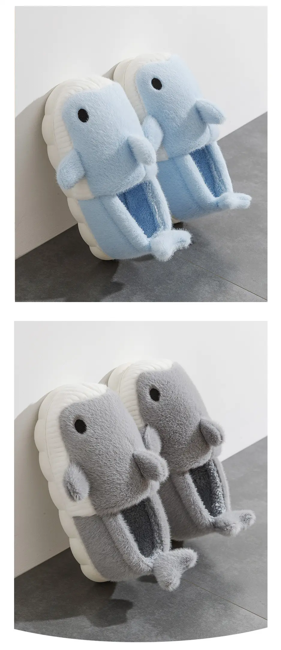 New Winter Cute Fox Slippers for Kids Women — feature 14