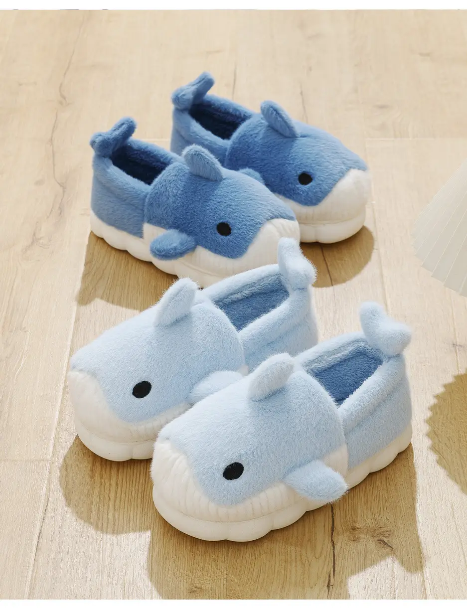 New Winter Cute Fox Slippers for Kids Women — feature 16