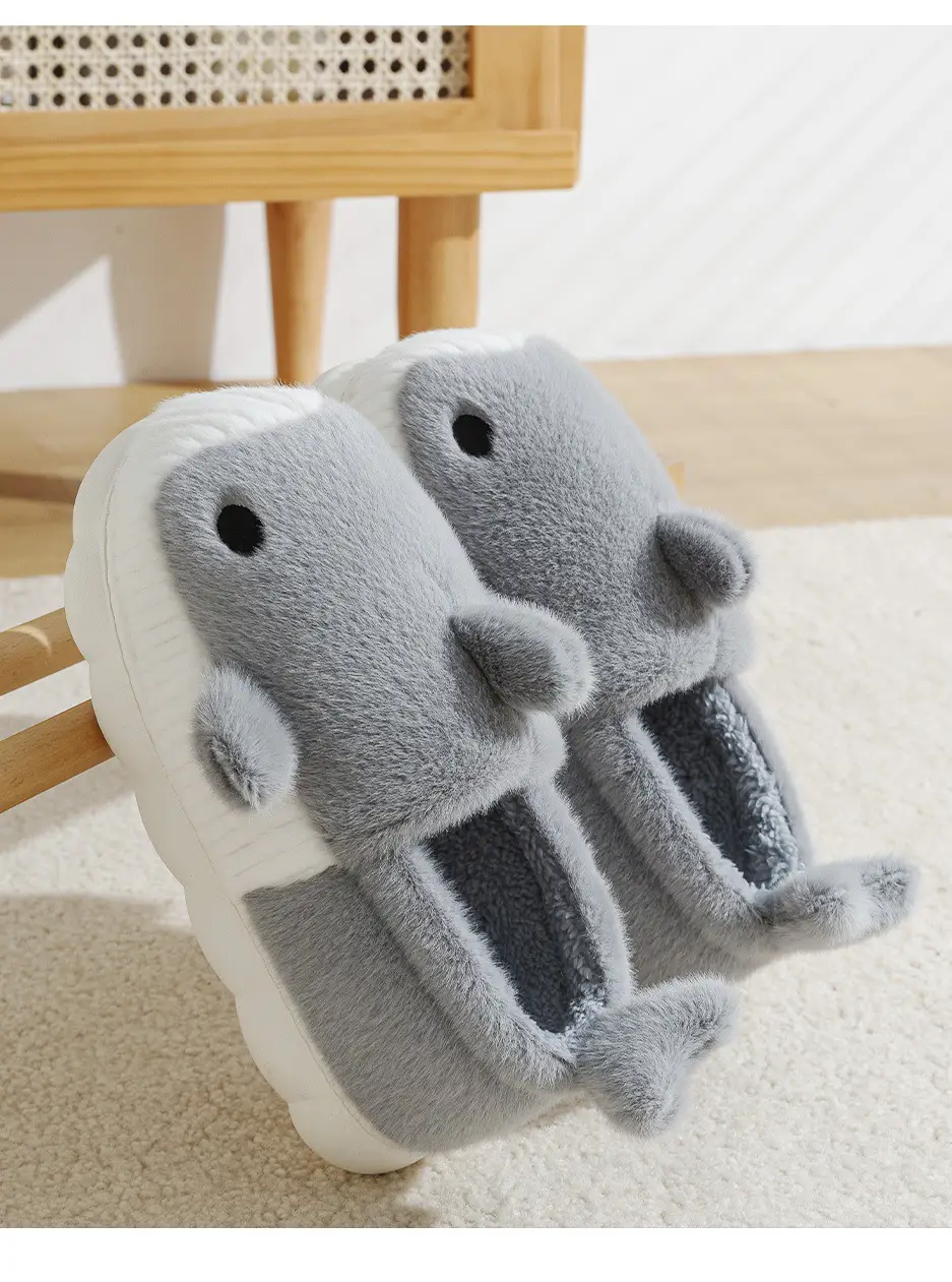 New Winter Cute Fox Slippers for Kids Women — feature 18
