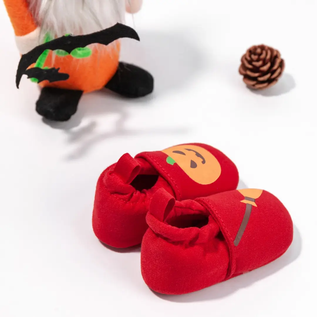 Cross-Border Autum Baby Trendyy Cartoon Non-Falling Shoes Baby Halloween Luminous Soft-Soled Toddler Shoes Baby Shoes - Image 6