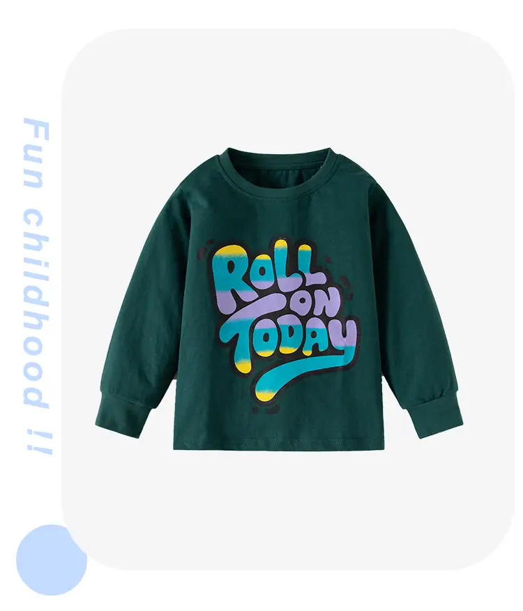 Girls Roll On Toddy Green Sweatpants Set — feature 6