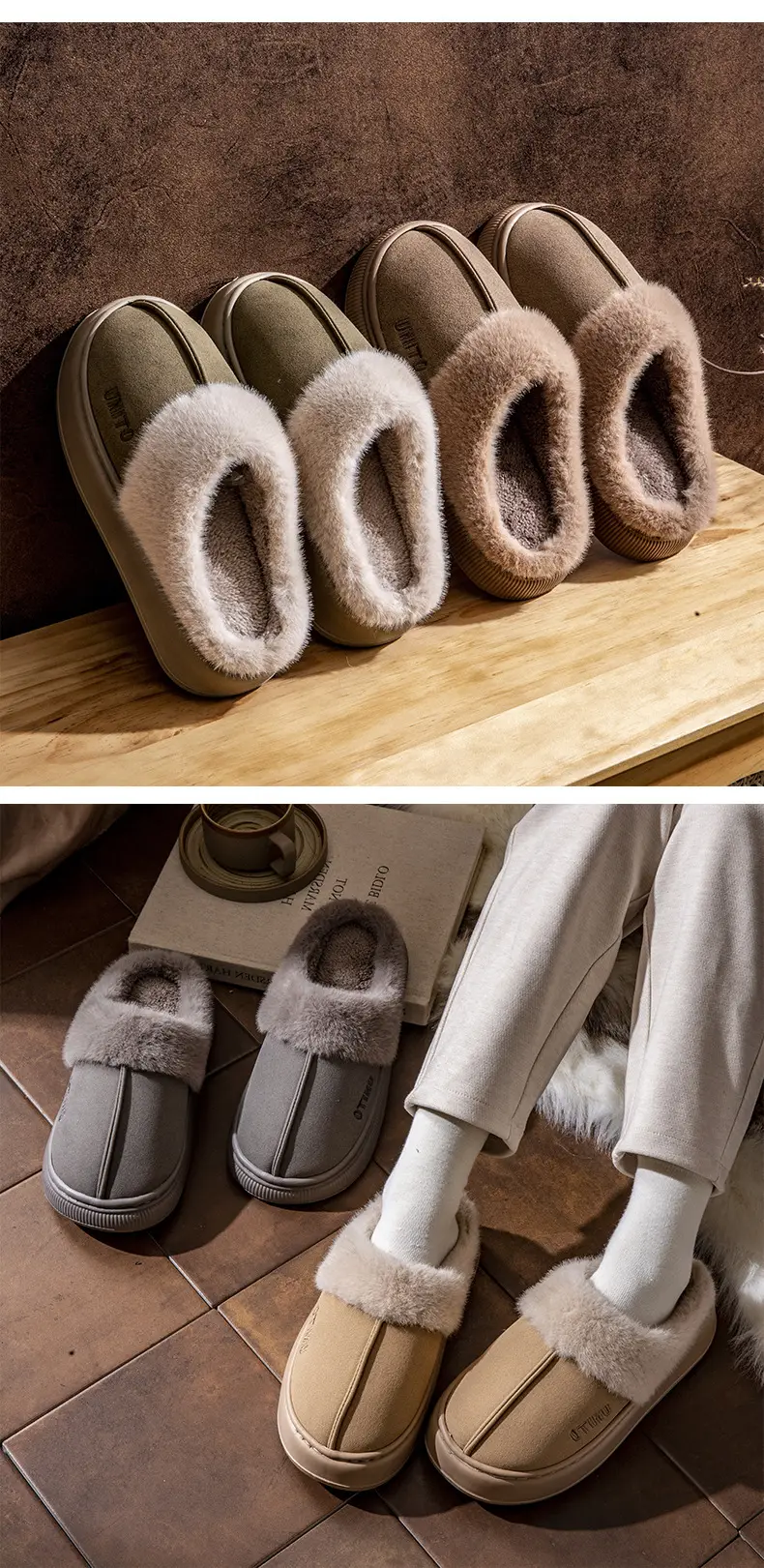 Women Warm Plush Slippers Winter Autumn 2024 — feature 9