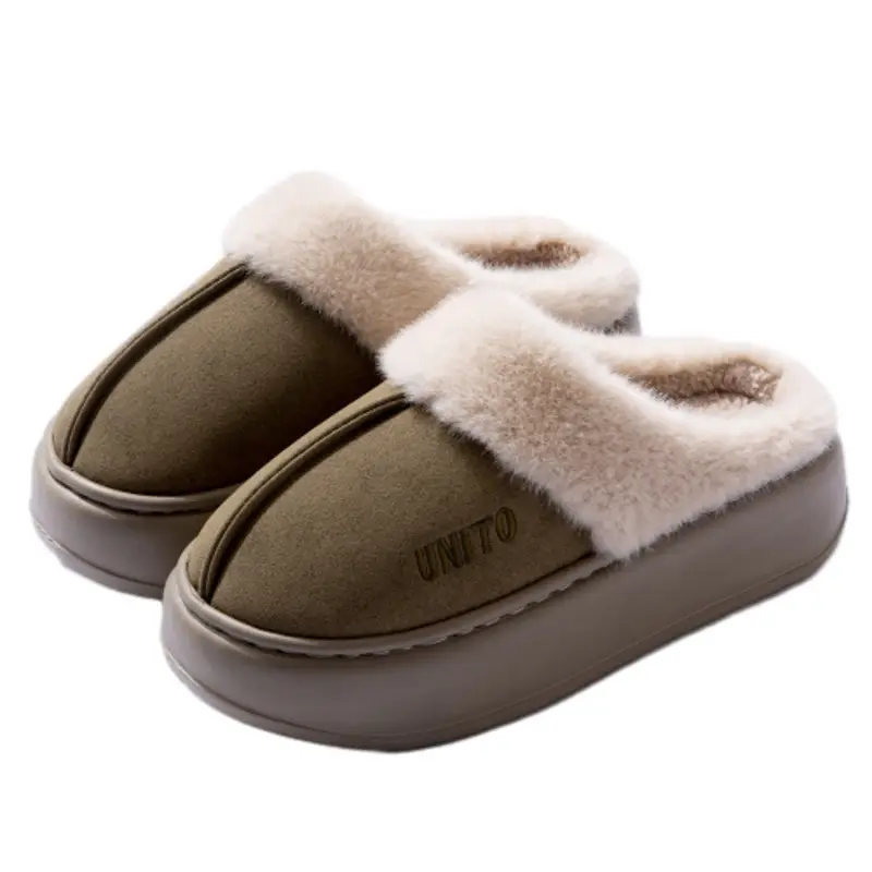 Women Warm Plush Slippers Winter Autumn 2024 - Image 3
