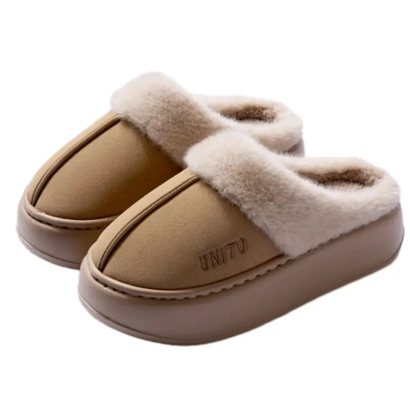 Women Warm Plush Slippers Winter Autumn 2024 - Image 4