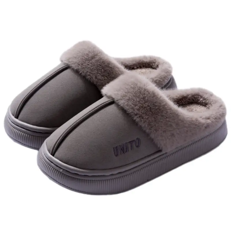 Women Warm Plush Slippers Winter Autumn 2024 - Image 5