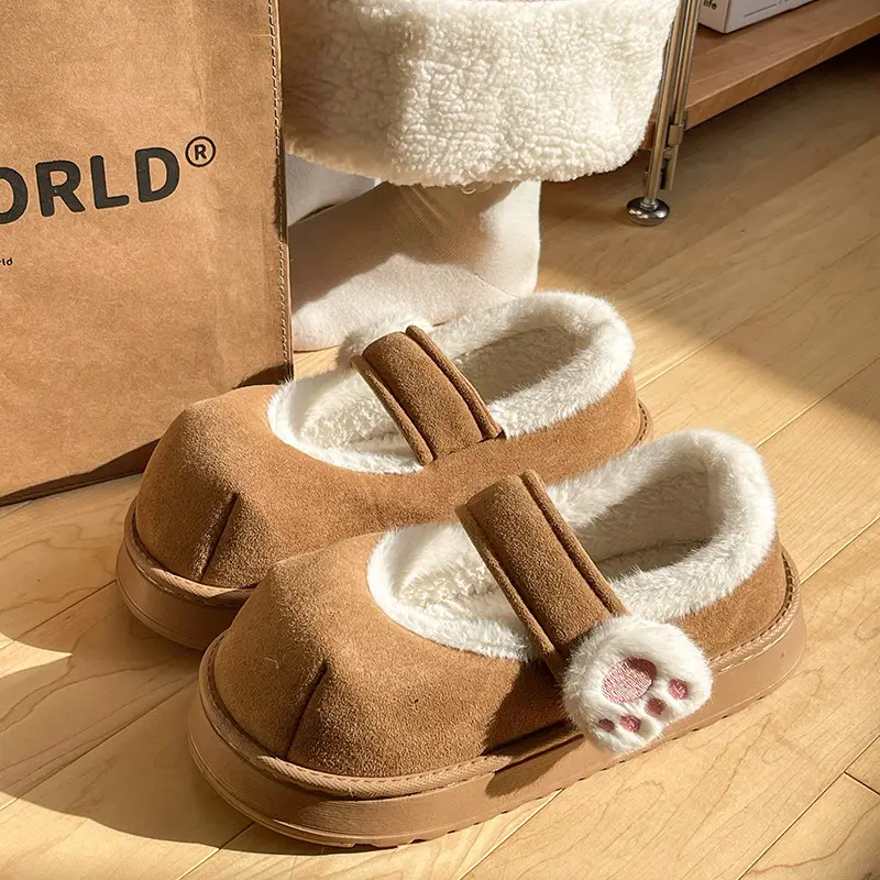 New Winter Cat Claw Velcro Shoes for Women - Image 6