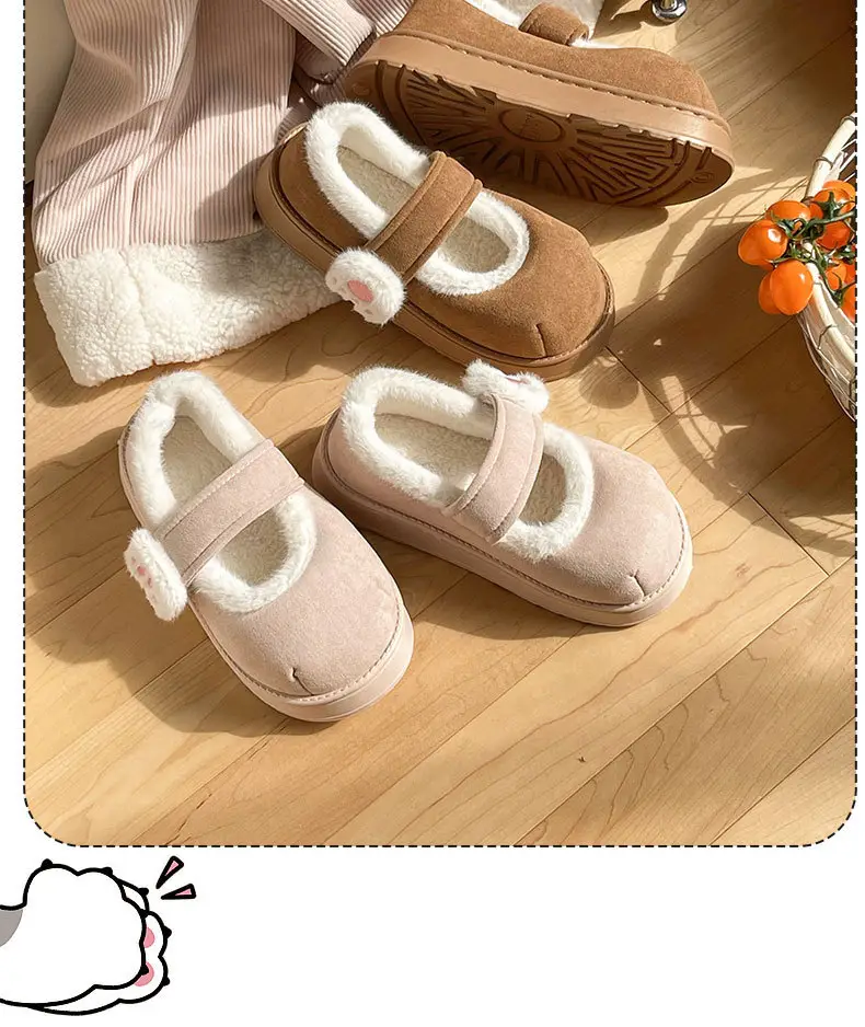 New Winter Cat Claw Velcro Shoes for Women — feature 13