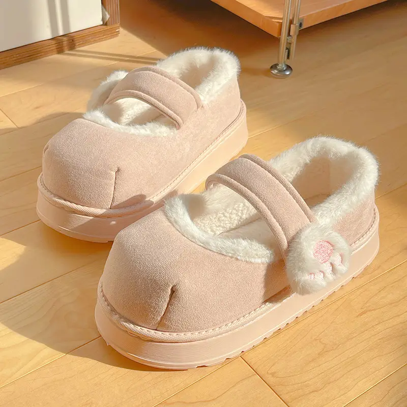 New Winter Cat Claw Velcro Shoes for Women - Image 2