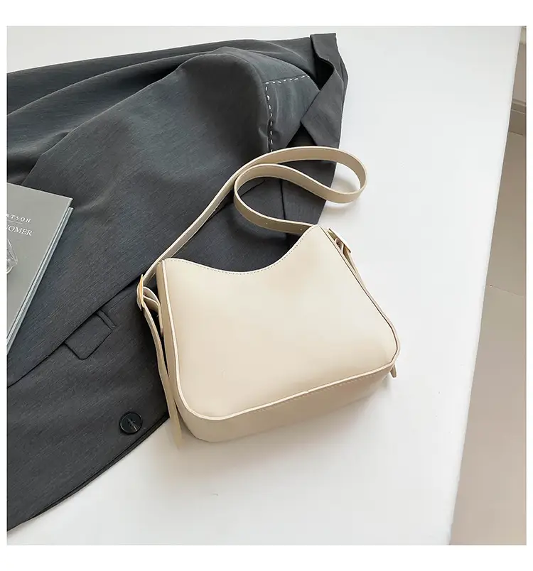 Beige Textured Shoulder Crossbody Bag for Women 2026 — feature 18
