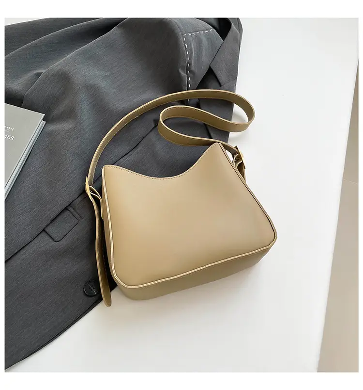 Beige Textured Shoulder Crossbody Bag for Women 2026 — feature 21