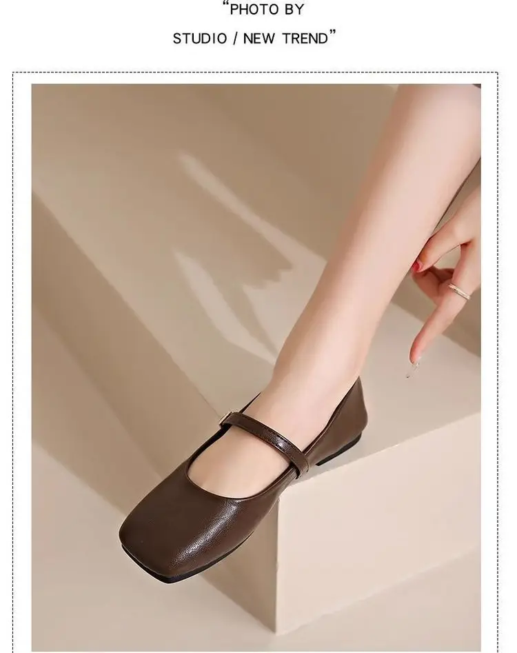 French Square Toe Pumps for Women 2025 New Style — feature 7