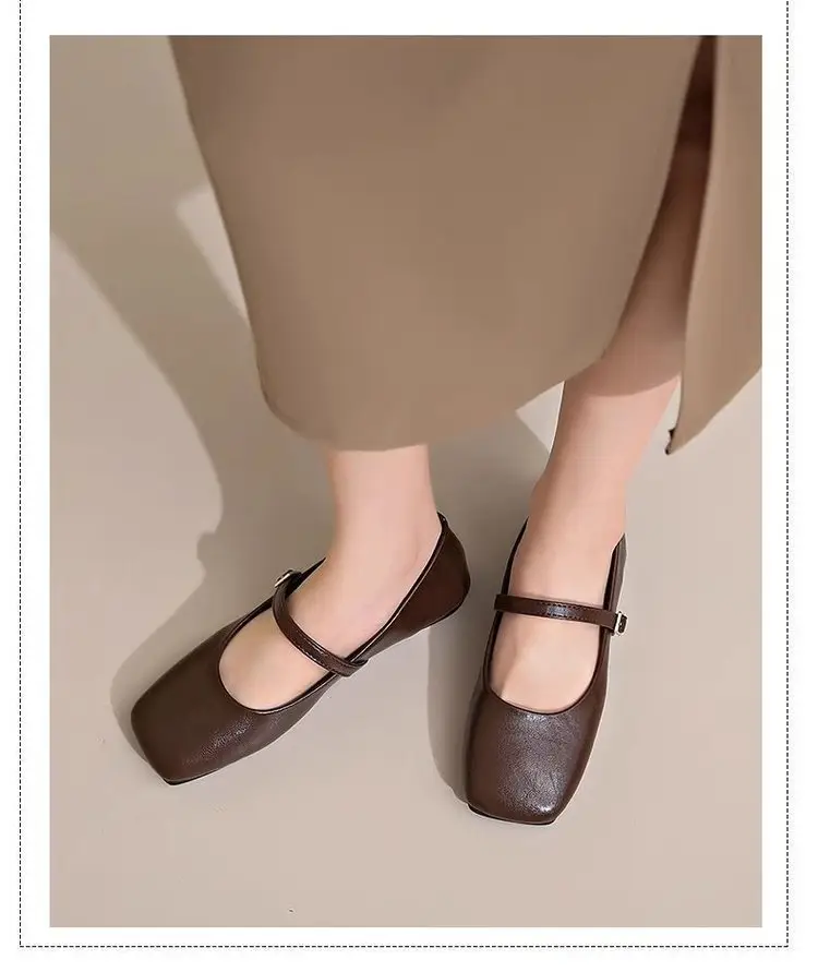 French Square Toe Pumps for Women 2025 New Style — feature 8