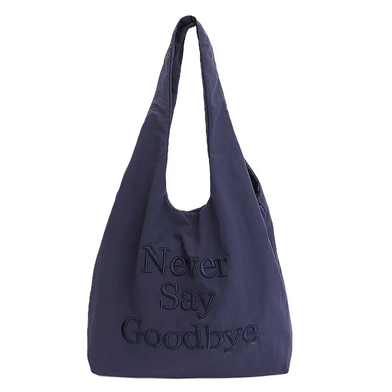 Women New Letter Embroidered Tote Bags Large Capacity