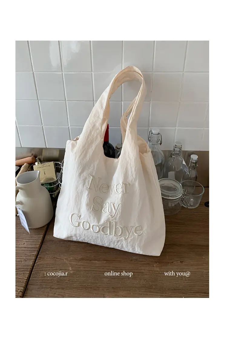 Women New Letter Embroidered Tote Bags Large Capacity — feature 38