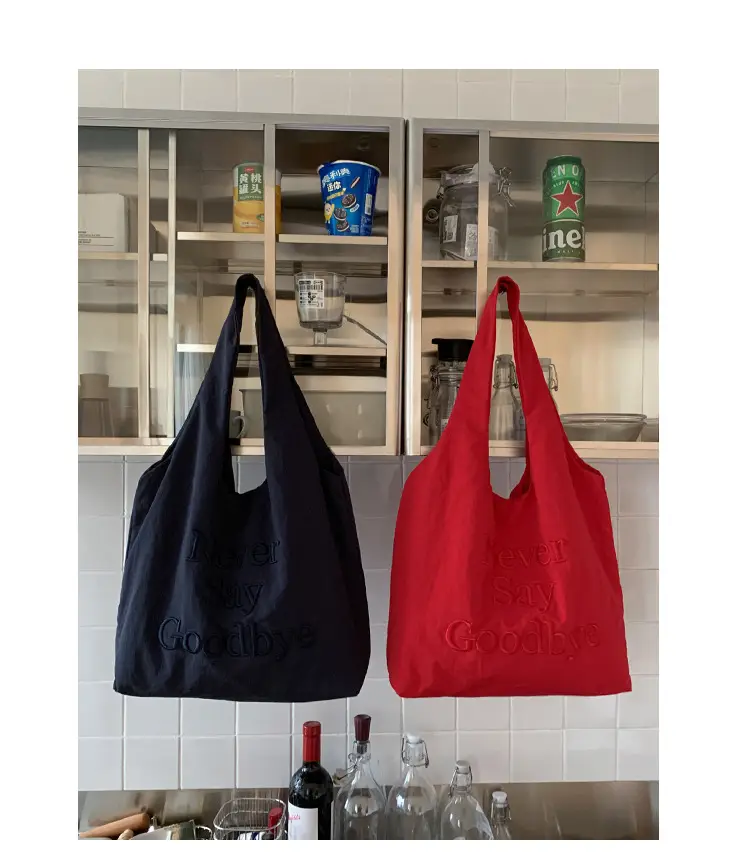 Women New Letter Embroidered Tote Bags Large Capacity — feature 42