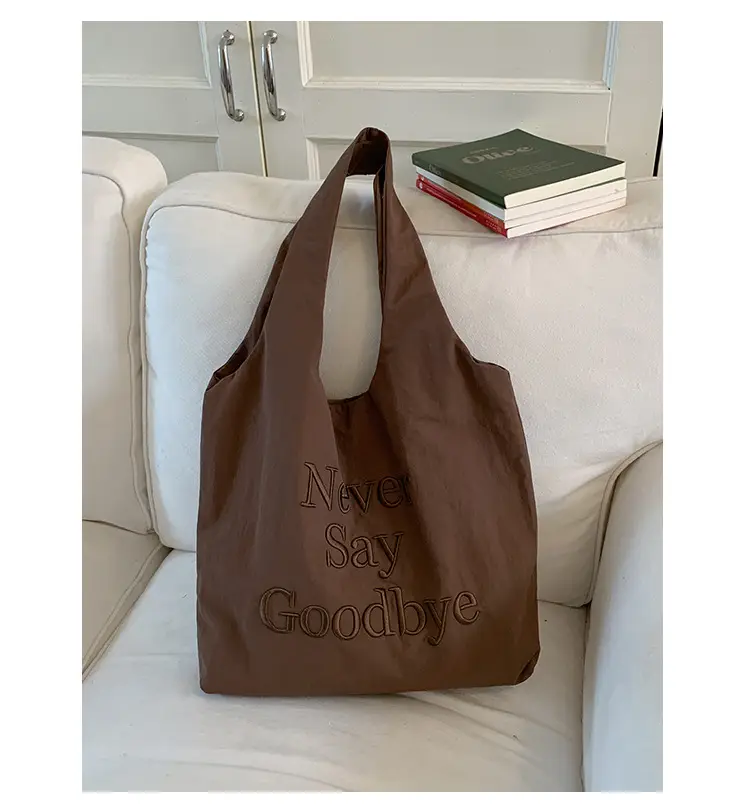 Women New Letter Embroidered Tote Bags Large Capacity — feature 46