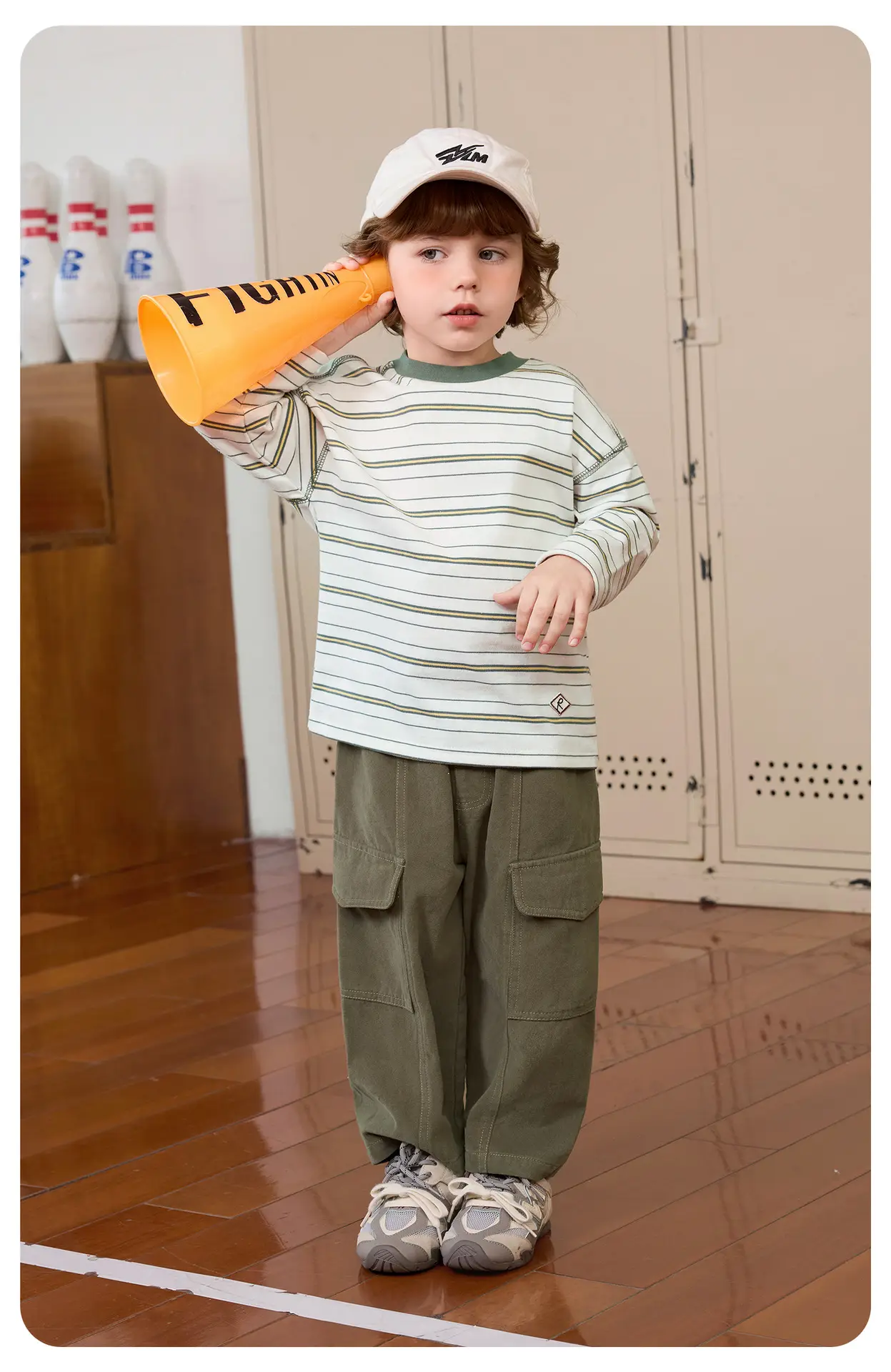 Boys Striped Long Sleeve T-Shirt Spring Autumn 2026 — feature 22