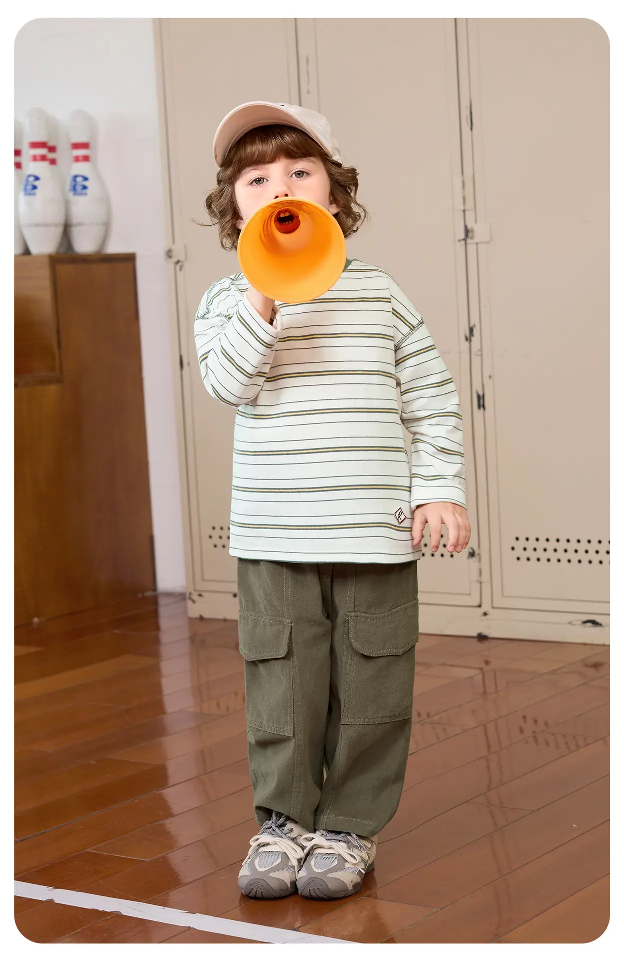 Boys Striped Long Sleeve T-Shirt Spring Autumn 2026 — feature 23
