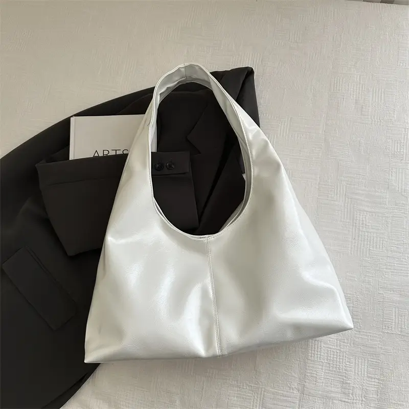 Women's Red Leather Shoulder Bag 2026 New Style - Image 2