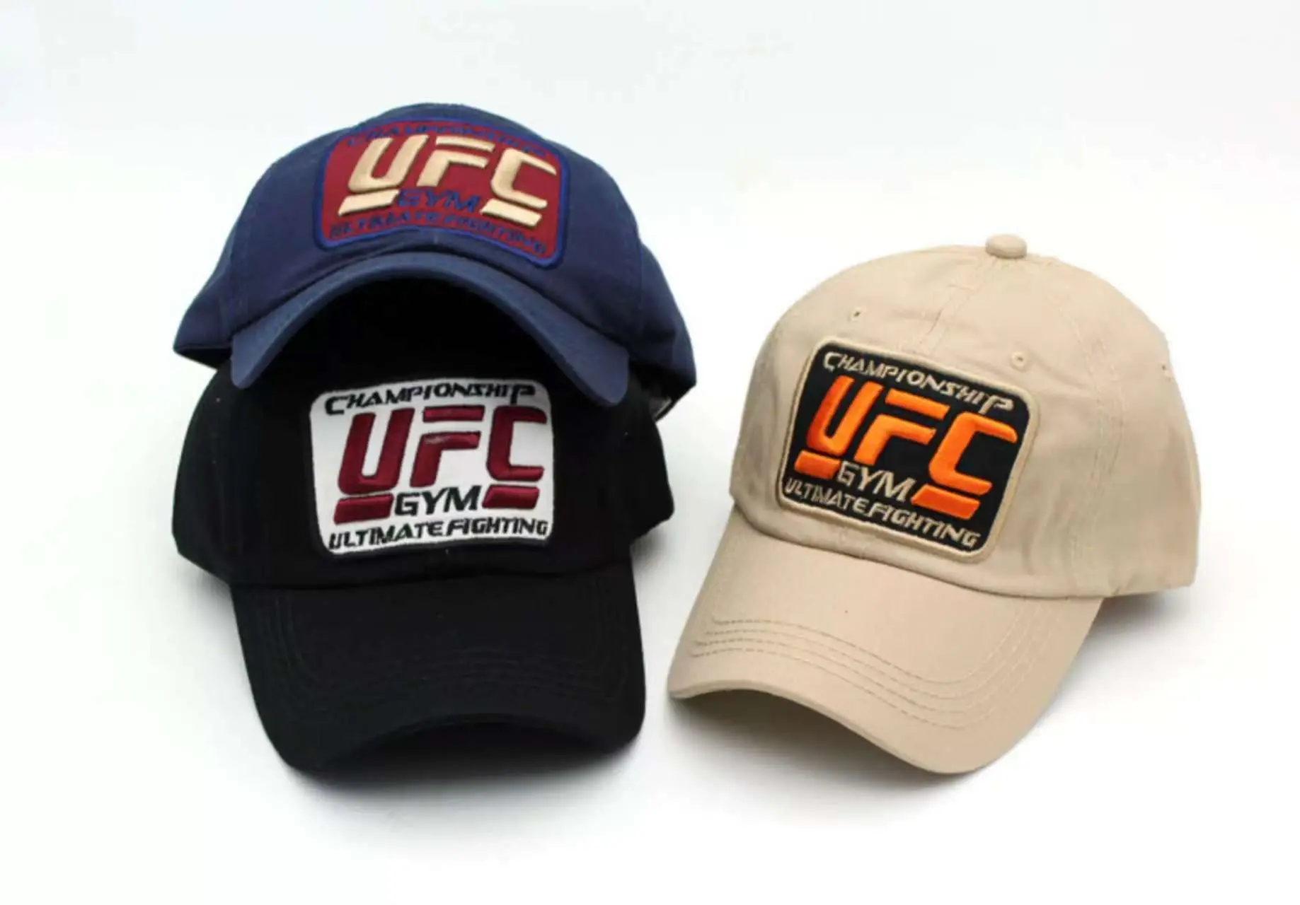 UFC Embroidered Cotton Baseball Caps for Men Women — feature 2
