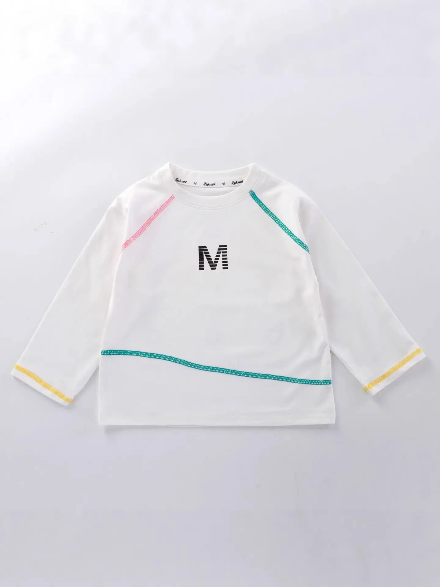 Children's Black Printed Long Sleeve Top with "Bad is New Now" Design - Image 4