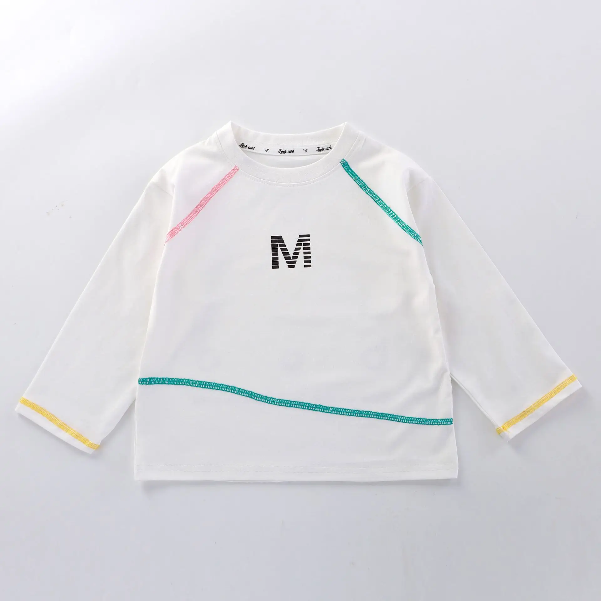 Children's Black Printed Long Sleeve Top with "Bad is New Now" Design — feature 4