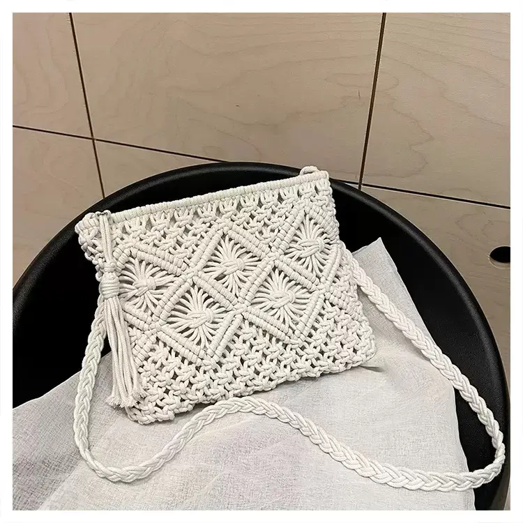 Forest Style Tassel Woven Bag for Women
