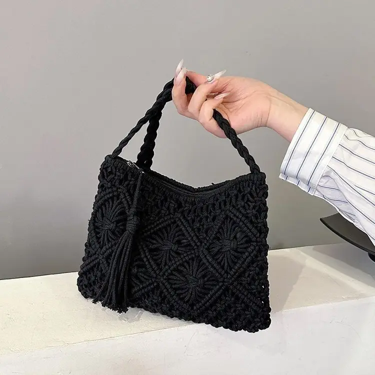 Forest Style Tassel Woven Bag for Women