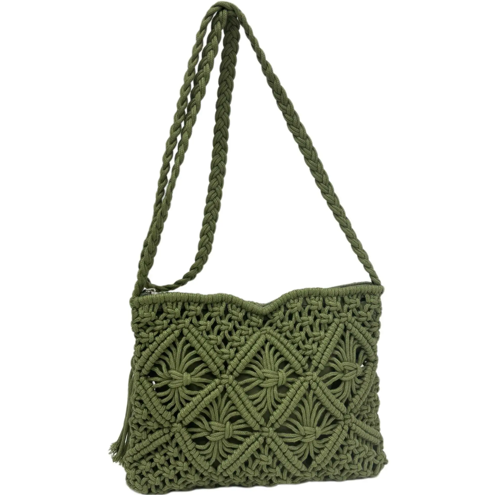 Forest Style Tassel Woven Bag for Women