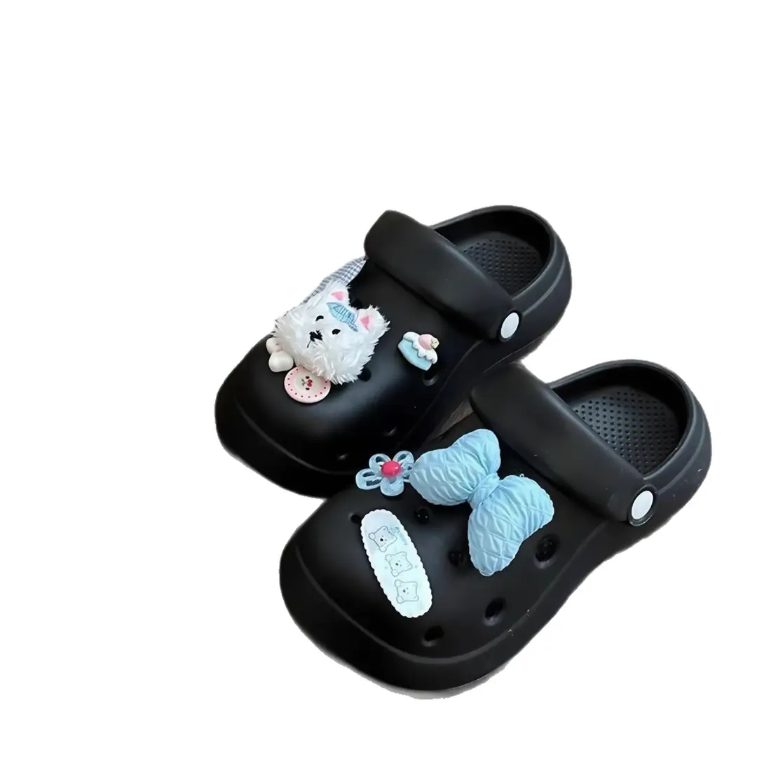 Popular Outdoor Eva Height-Increasing Clogs for the Back-To-School Season, High-Value Ins Beach Non-Slip Breathable Closed-Toe Sandals for Women