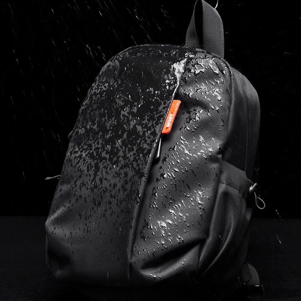 Men's Black Multi-Use Shoulder Bag for Travel & Daily Use - Image 6