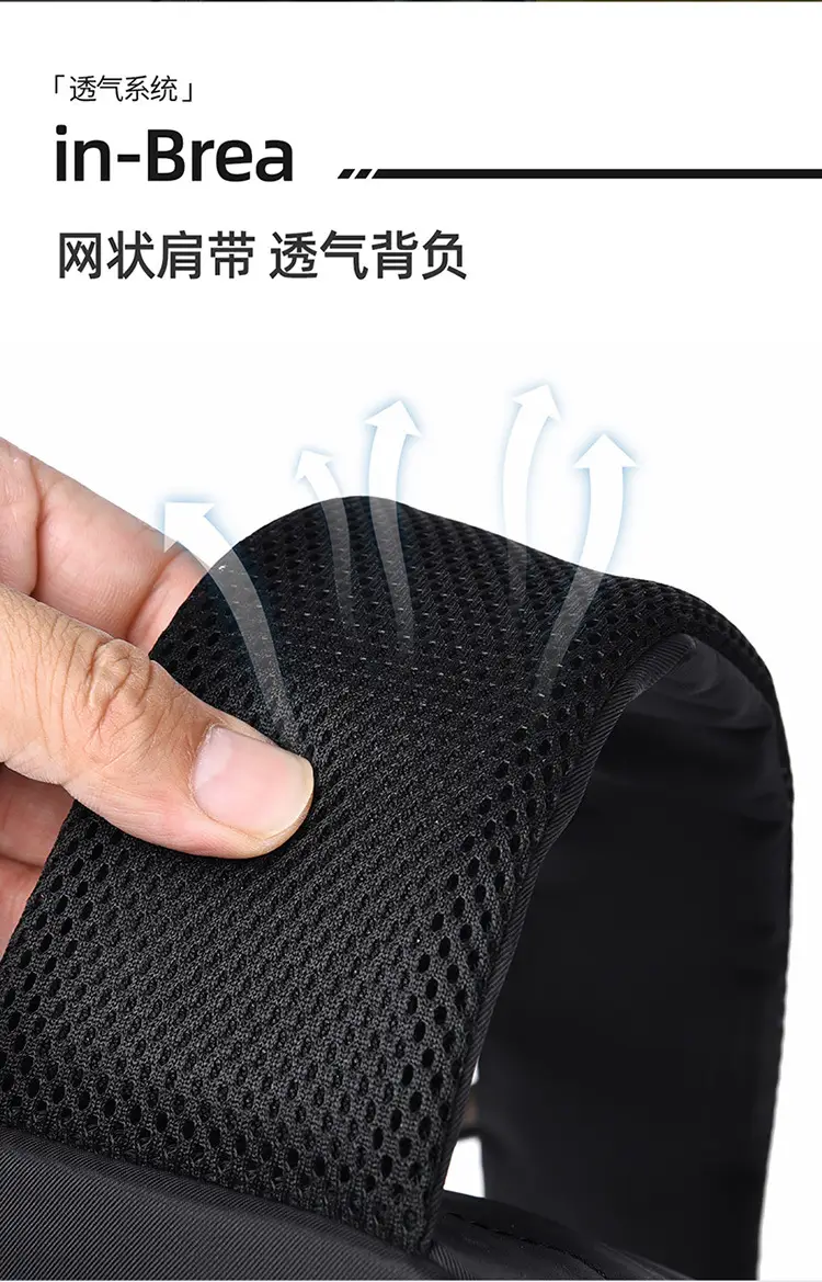 Men's Black Multi-Use Shoulder Bag for Travel & Daily Use — feature 13