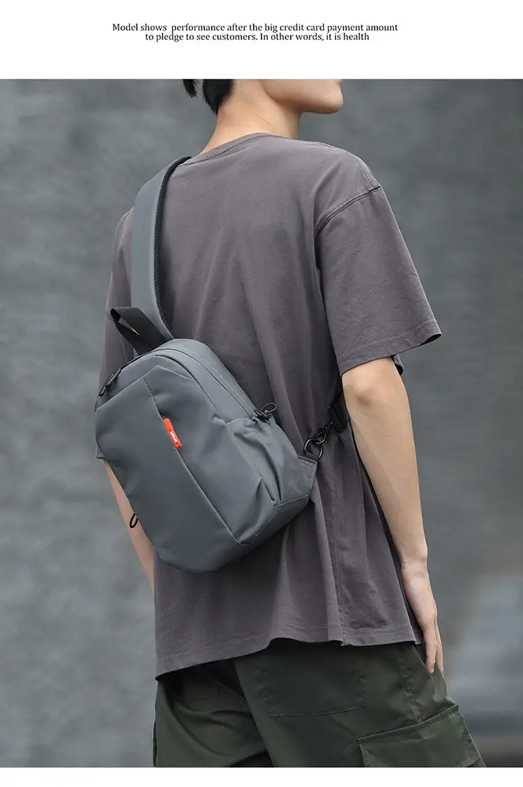 Men's Black Multi-Use Shoulder Bag for Travel & Daily Use — feature 18