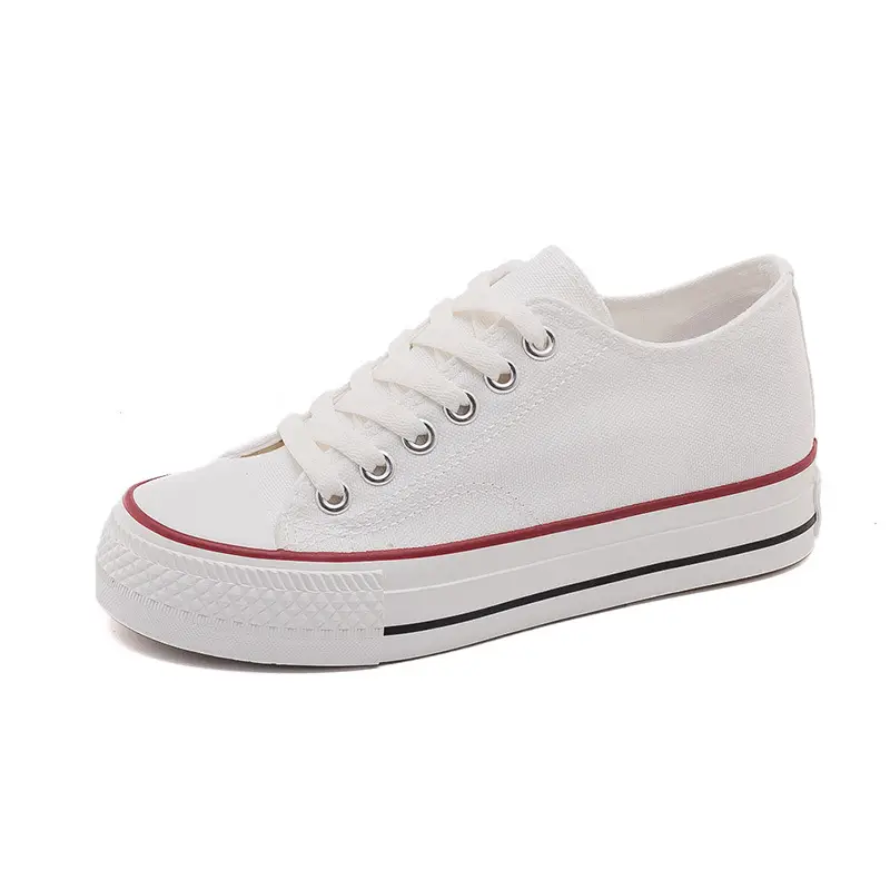 Women Canvas Sneakers 2025 Inner Height 5cm - Image 7