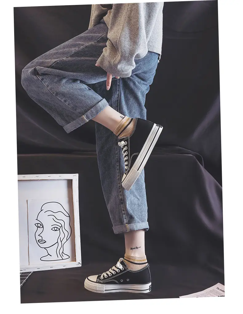 Women Canvas Sneakers 2025 Inner Height 5cm — feature 6