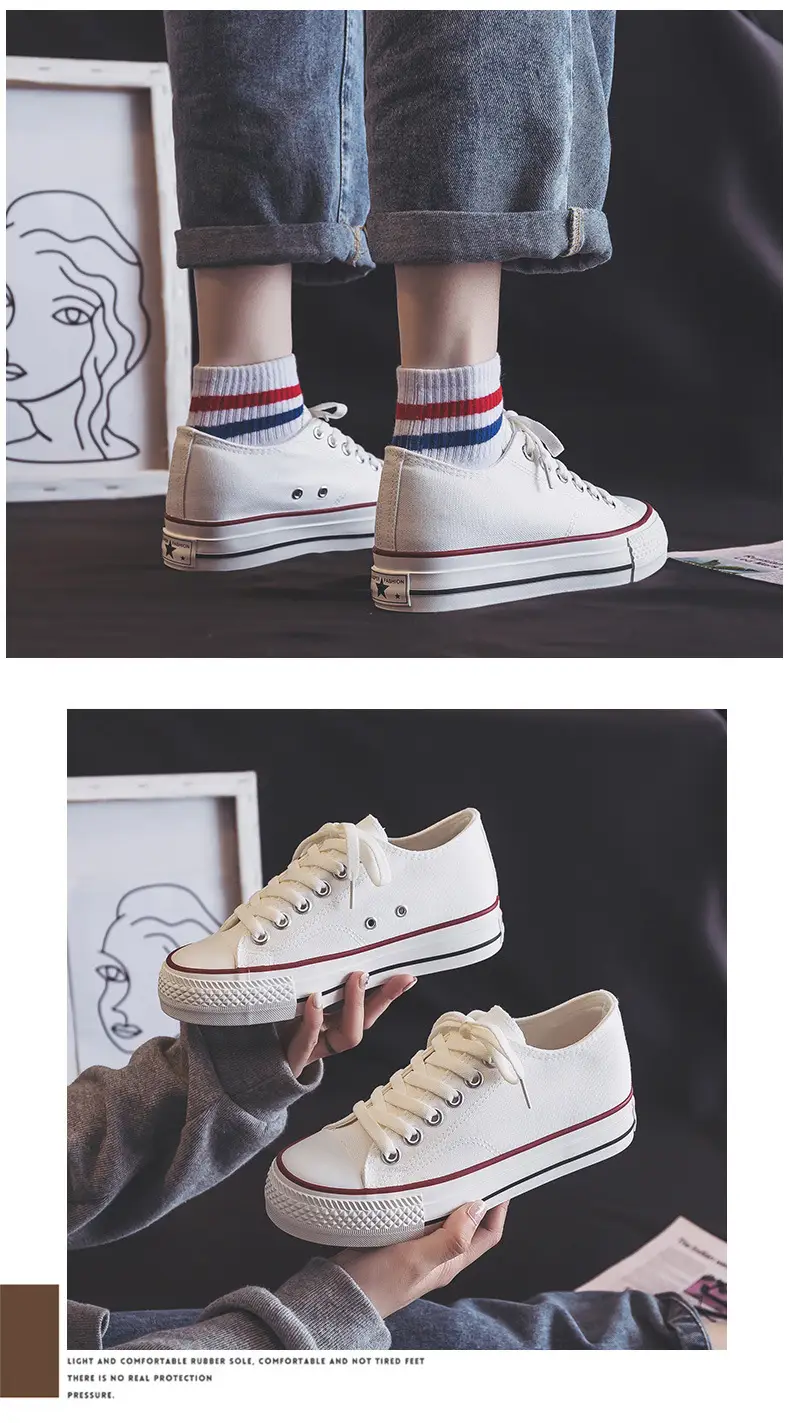 Women Canvas Sneakers 2025 Inner Height 5cm — feature 7