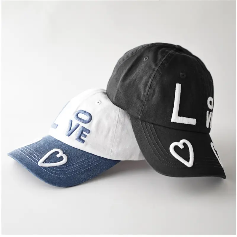 Love Letter Embroidered Baseball Cap for Men Women - Image 7
