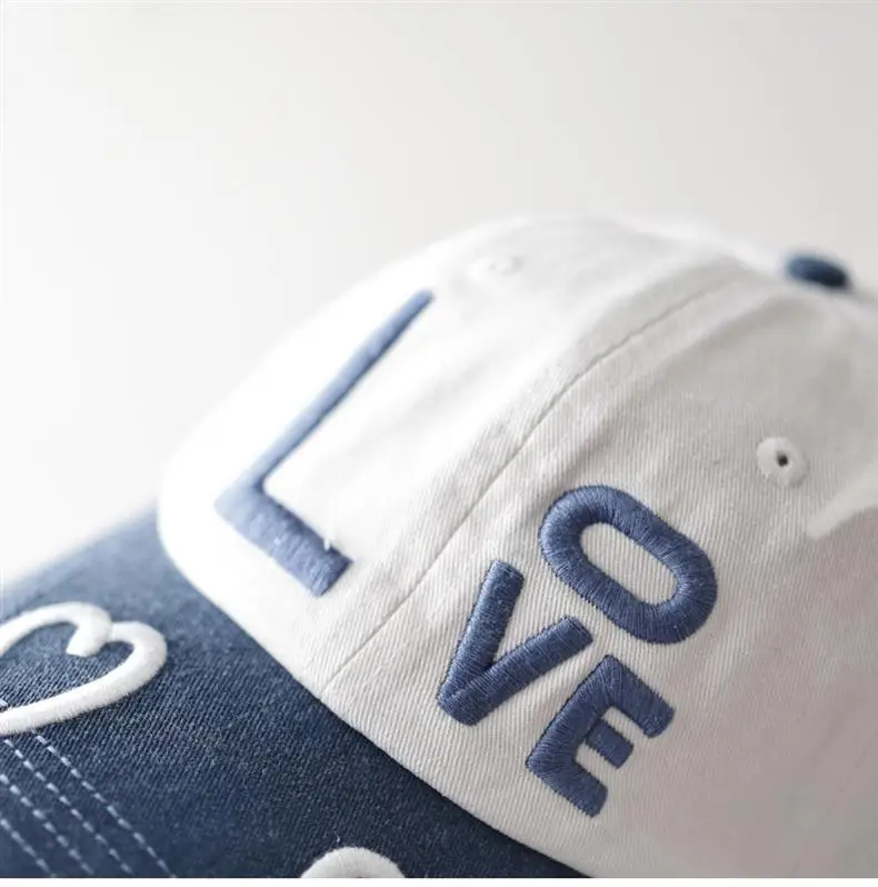 Love Letter Embroidered Baseball Cap for Men Women — feature 6