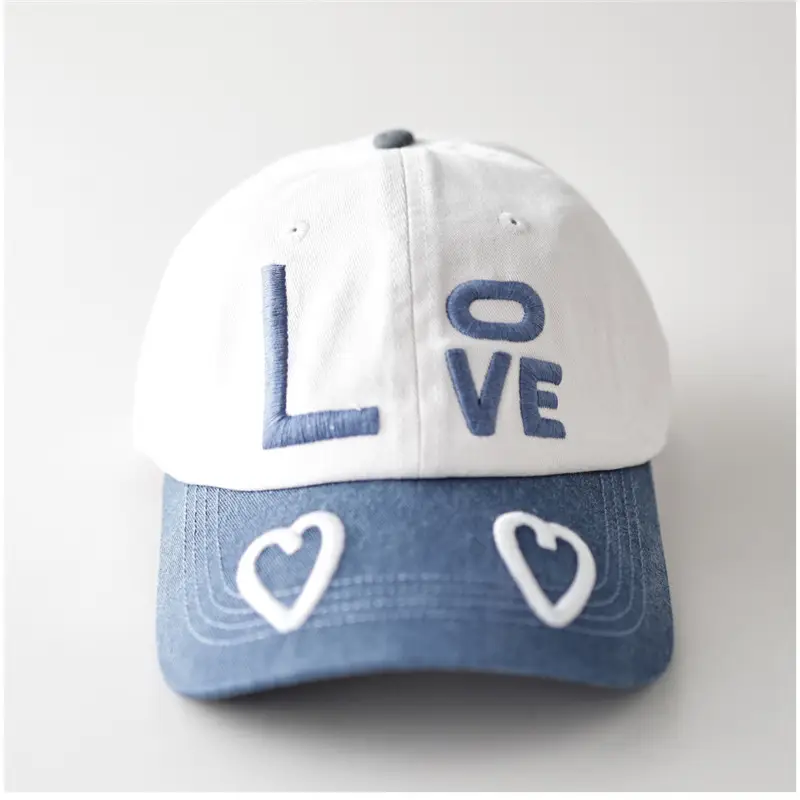 Love Letter Embroidered Baseball Cap for Men Women - Image 2