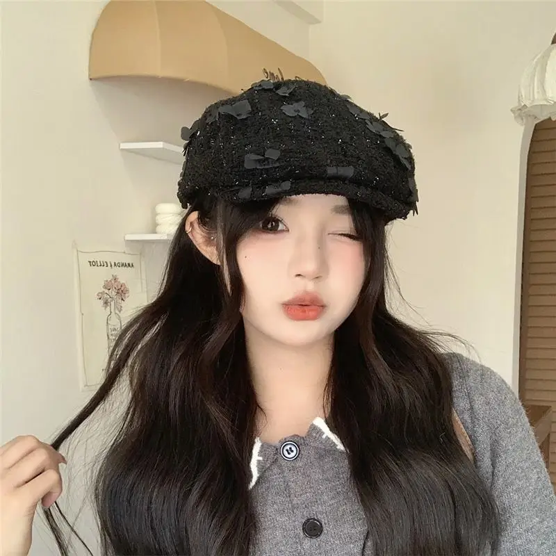 Early Autumn Small Fragrant Flower Forward Hat Women - Image 6