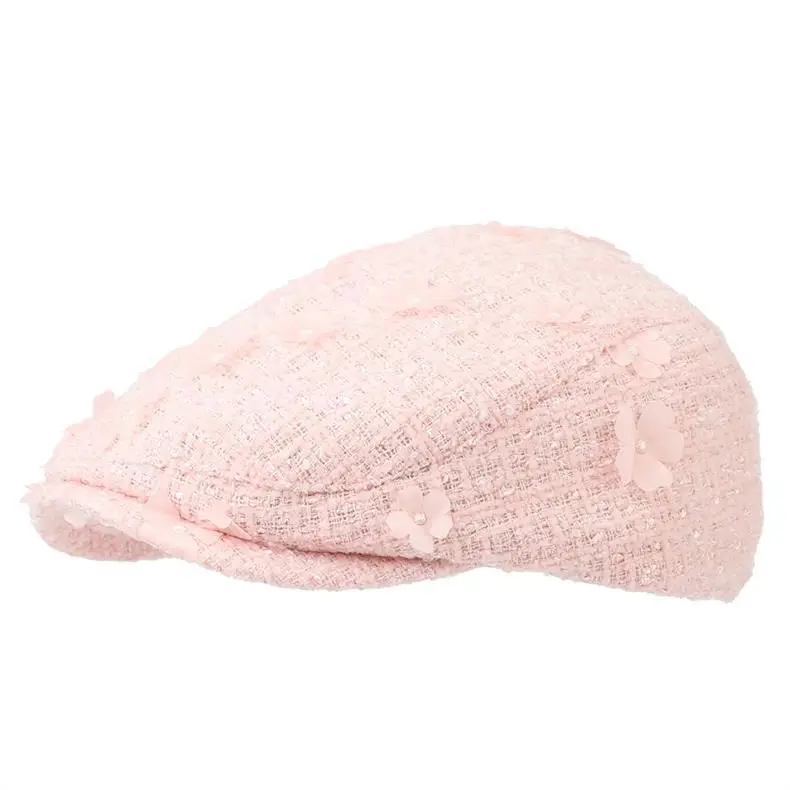 Early Autumn Small Fragrant Flower Forward Hat Women — feature 2